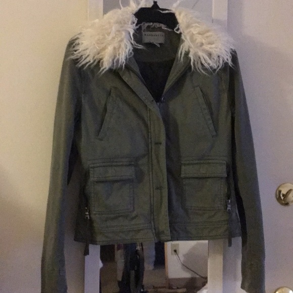 Anthropologie Marrakech jacket with fur collar - Picture 3 of 4